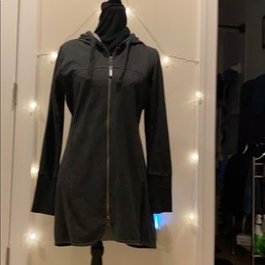 Tunic Sweatshirt Hoodie (bust 42”), length 32”!